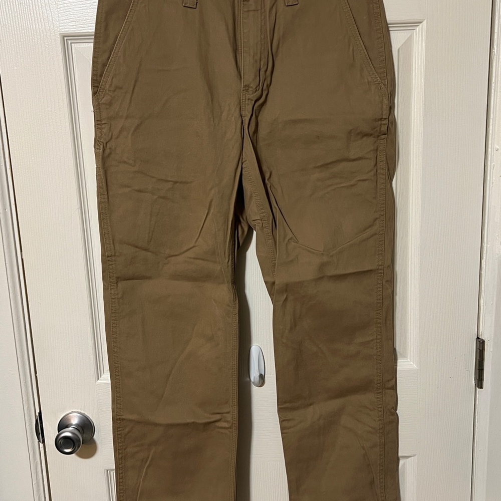 Carhartt Men's Brown Khaki Pants